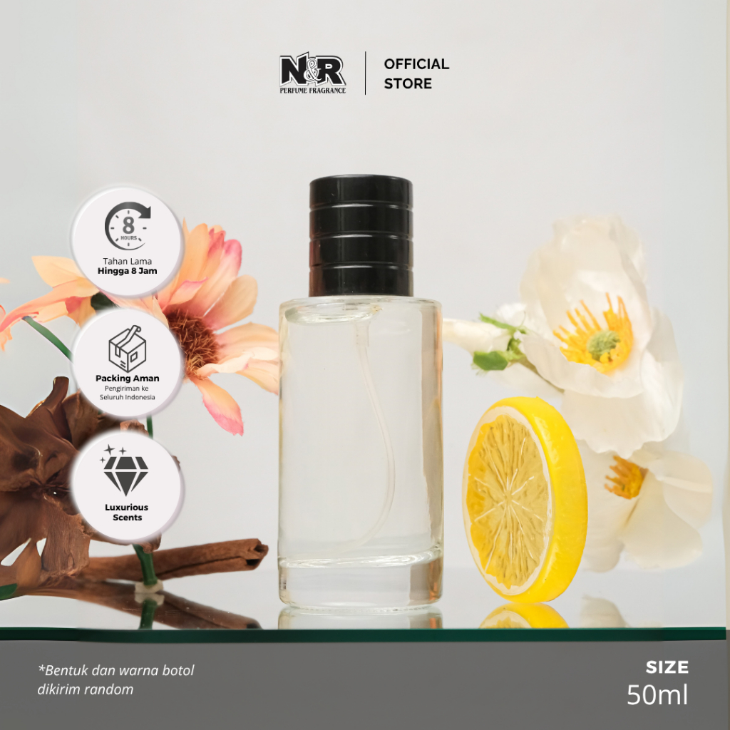 [50ml] N&R Perfume All Women & Men | Tuliskan Varian Parfum di Catatan