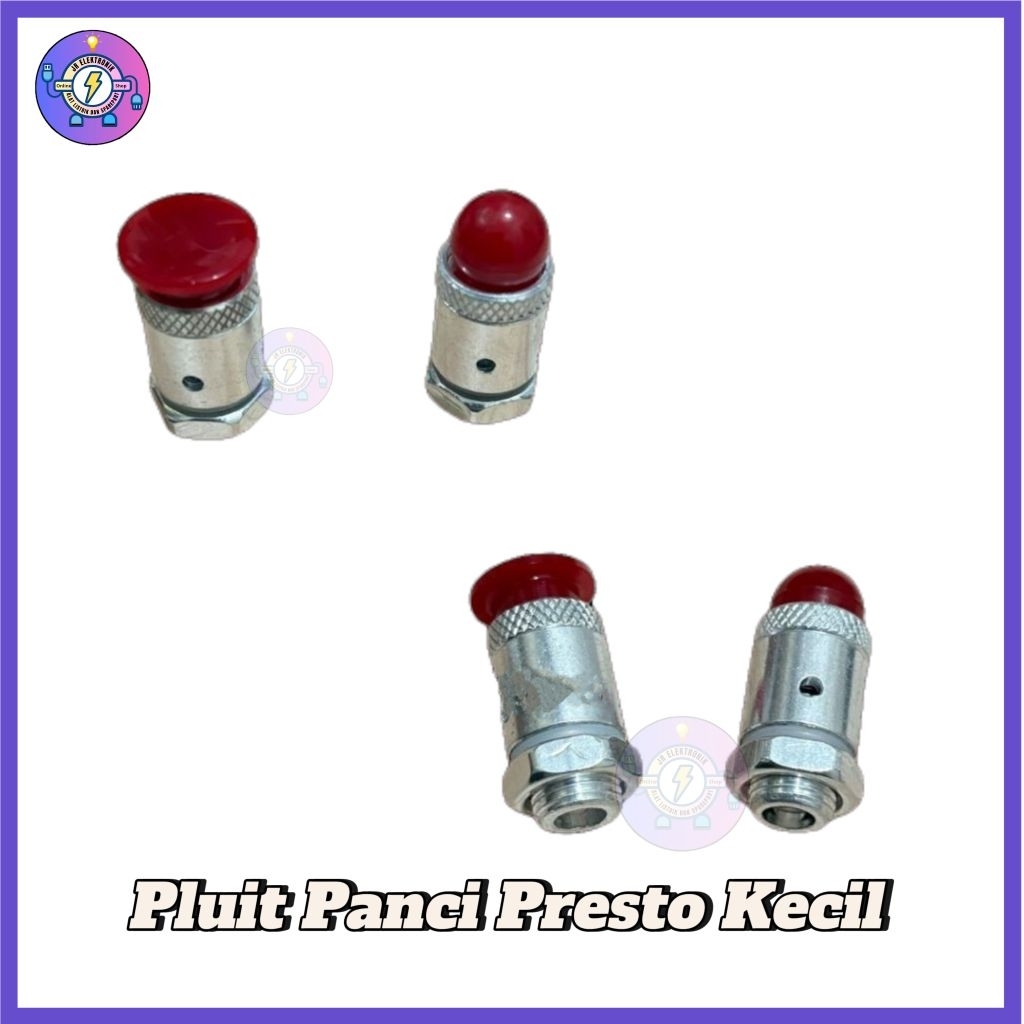 PLUIT PANCI PRESTO KECIL GEPENG / PLUIT PANCI PRESTO KECIL BULAT / KEPALA PLUIT UAP PRESTO