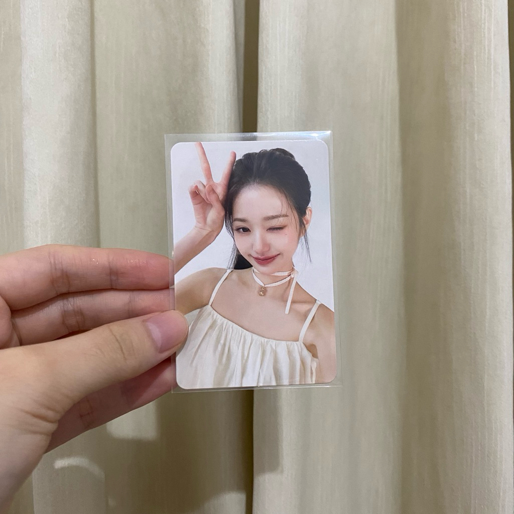 READY JANG WONYOUNG IVE IZONE AMUSE PHOTOCARD