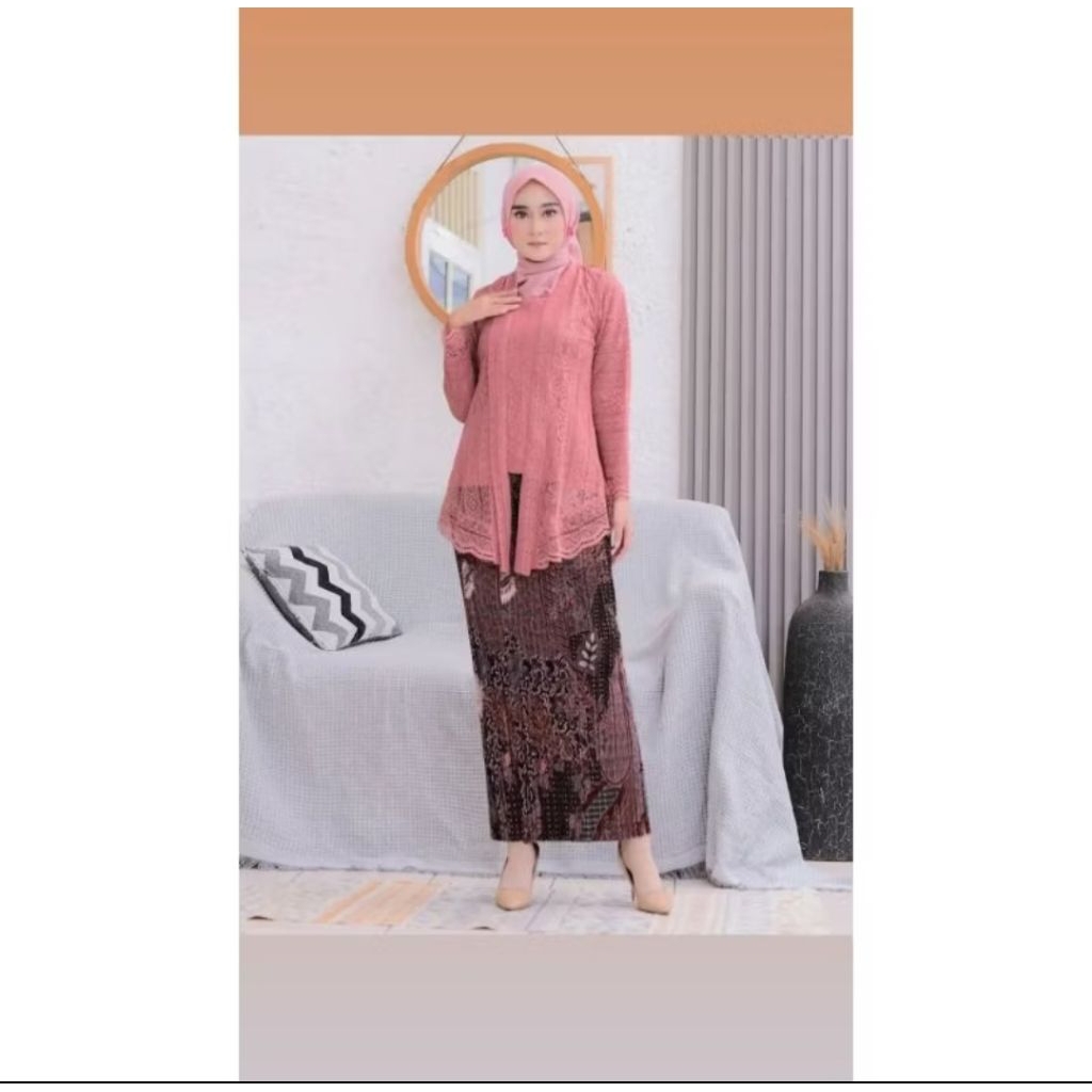 atasan kutu baru mika/Kutu baru modern/kebaya modern/Kutu baru brukat malika/kebaya wisuda/Kutu baru