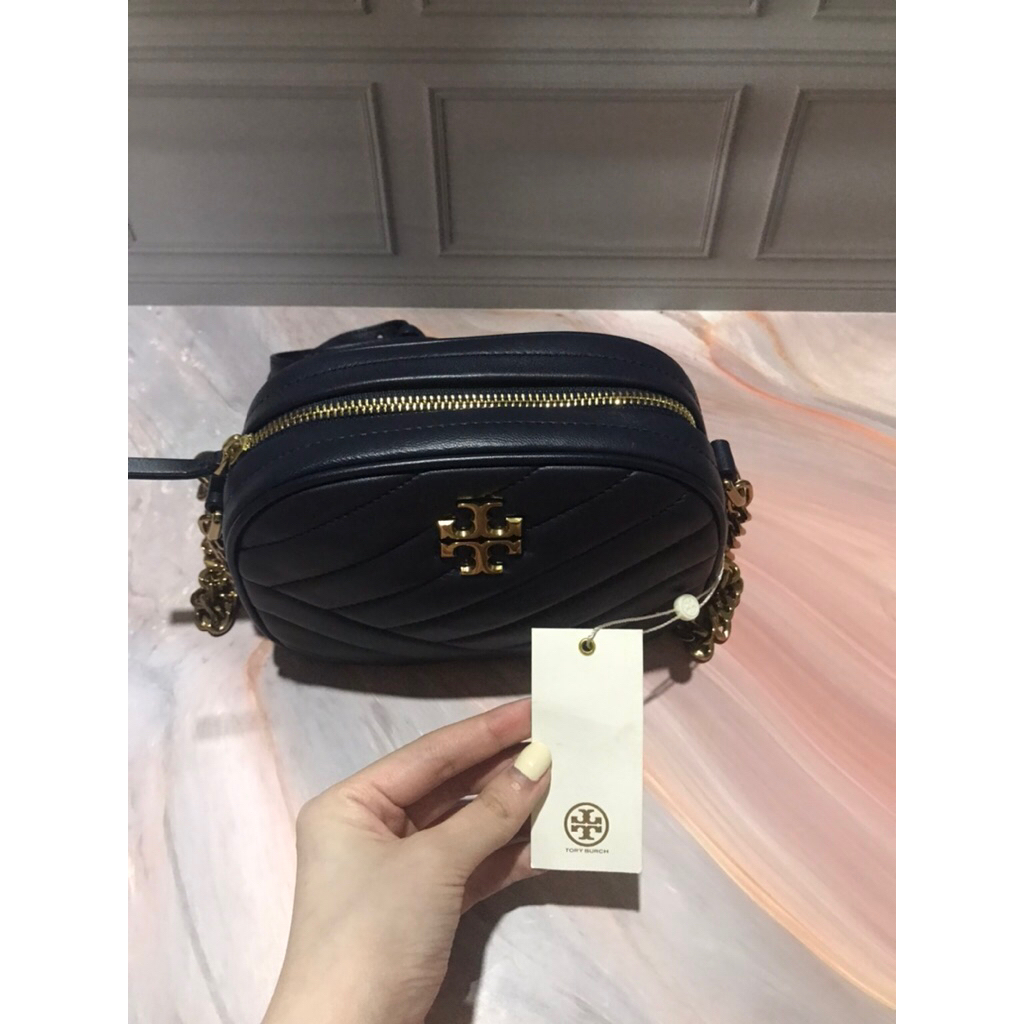 Tory Burch Kira Chevron Small Camera