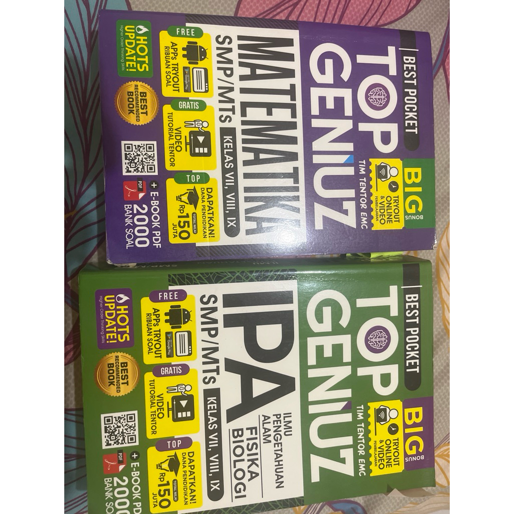 Buku TOP Geniuz Matematika dan IPA