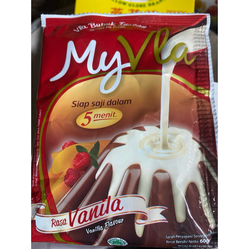 

Vla Bubuk Instan pelengkap puding