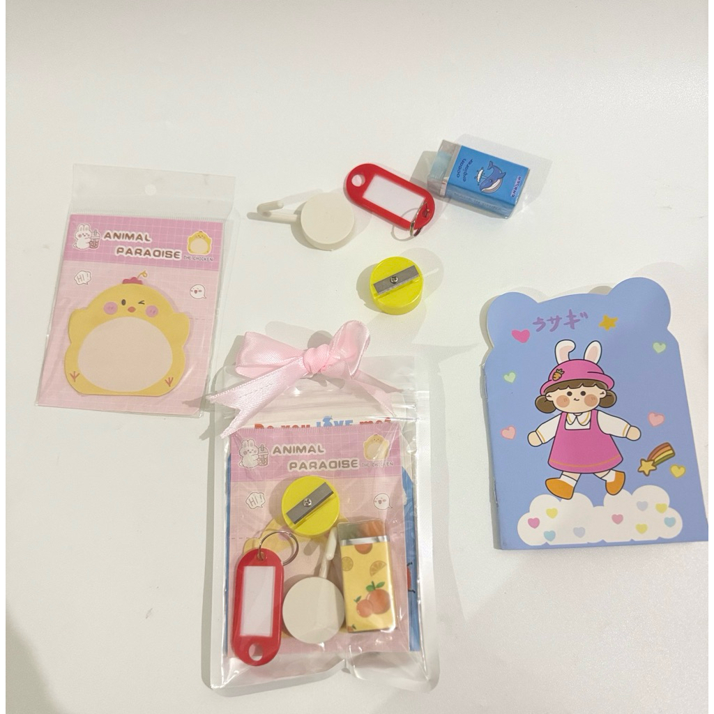 

Bingkisan Anak/Paket Alat Tulis / Bingkisan Ulang Tahun/Hadiah Anak/Mini Gift Anak/ Mini Hampers Anak