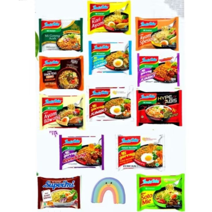 

Indomie Mie Instan Goreng dan kuah 85gr JUMBO 129gr mie goreng kuah mie goreng mie instant