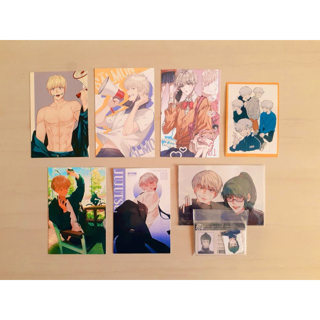 Postcard ID card P - box Kertas Ganteng Jujutsu kaisen jjk Inumaki (take all)