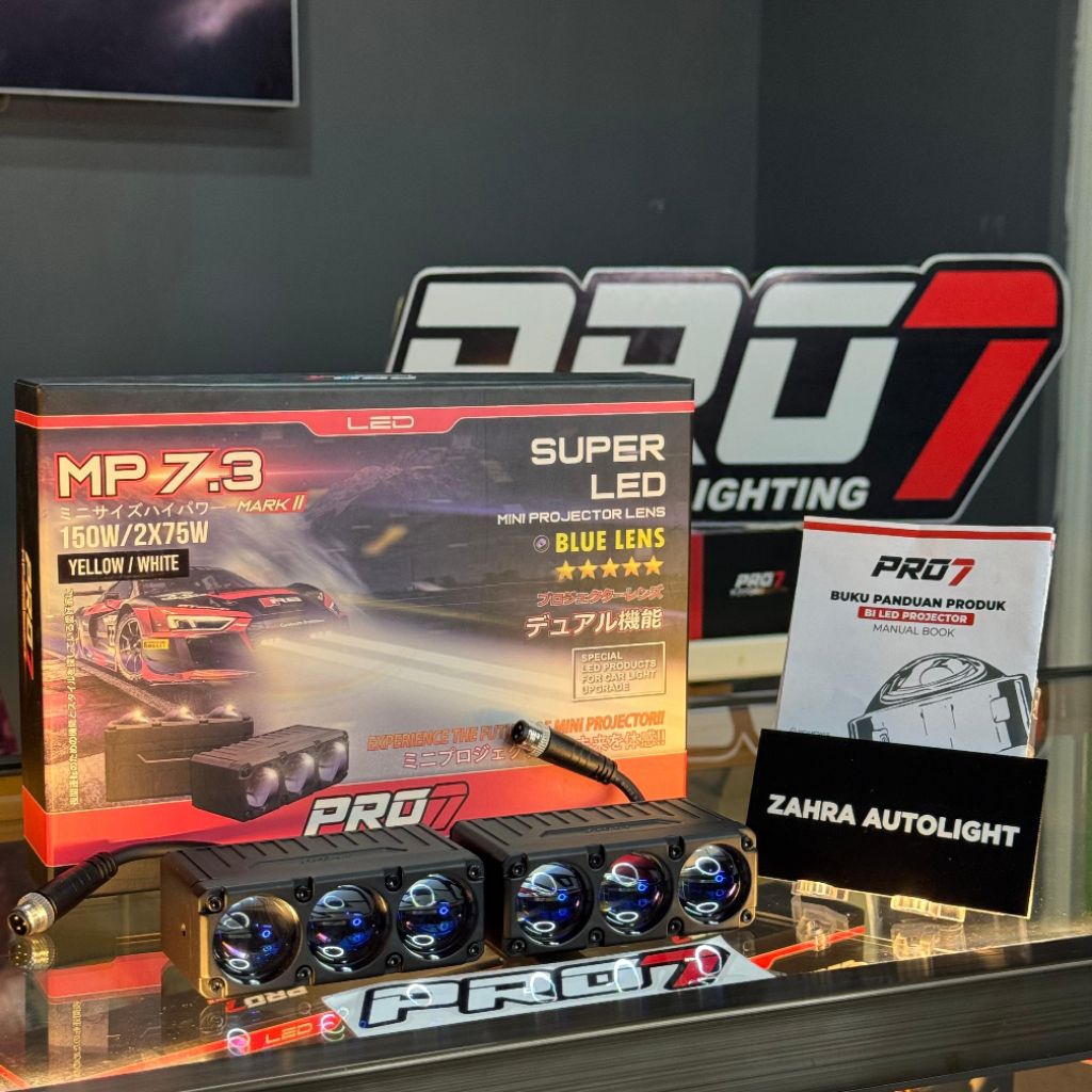 MINILASER PRO7 MP 7.3 MARK II BLUE LENS/ MINI PROJIE 3MATA MP 73 MARK II ORIGINAL PRO7