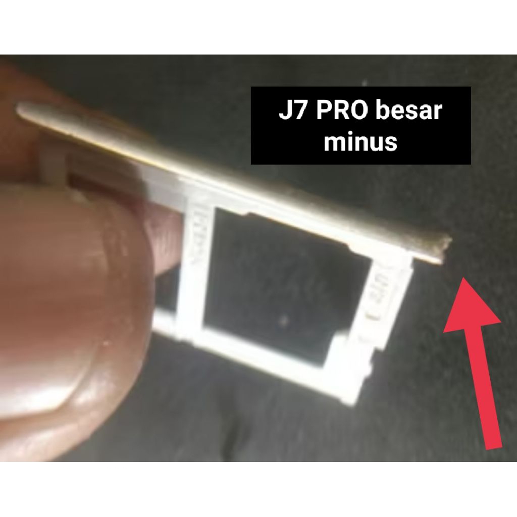 SIMTRAY SAMSUNG J7 PRO minus copotan