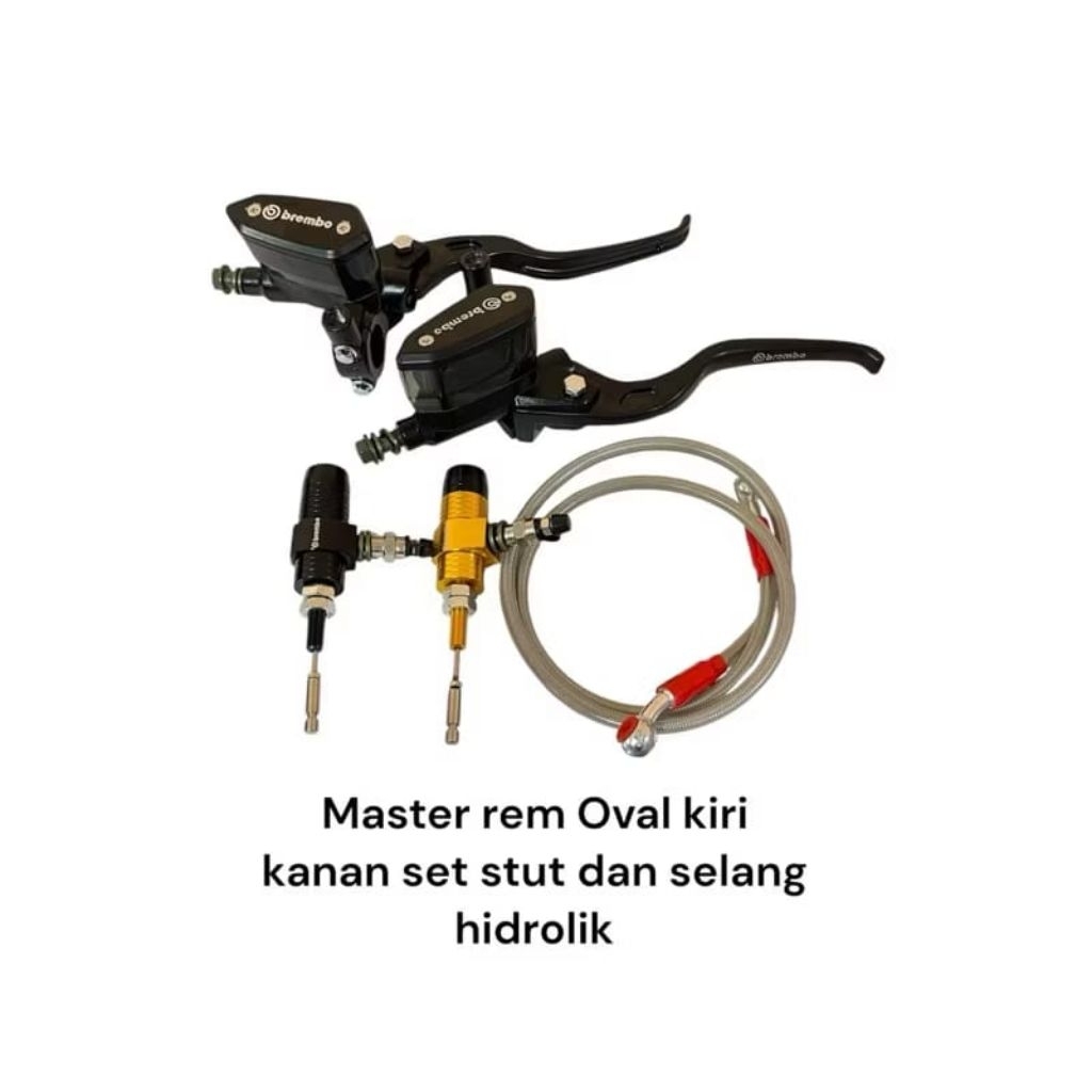 Master rem kopling hidrolik model rcb satu set stut selang pnp fu vixion ninja klx crf rx king