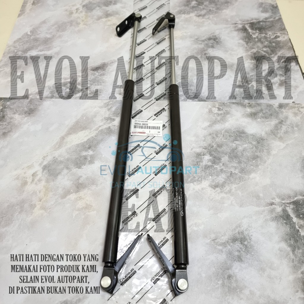 Shock Bagasi Belakang Hidrolik Pintu Belakang Kijang 7K Kijang Kapsul Krista LGX SGX Efi P/N 68950-3
