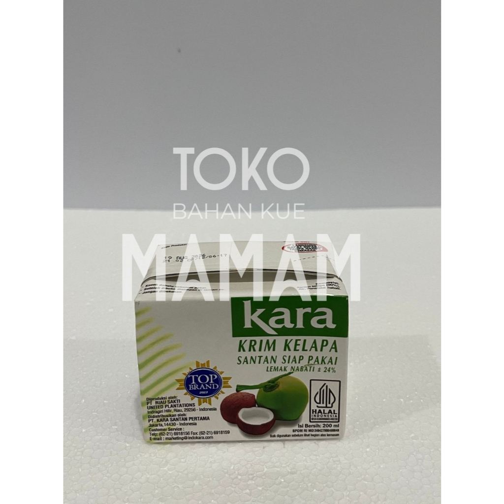 

Kara Santan Cair 200ml – Santan Siap Pakai untuk Masakan & Kue