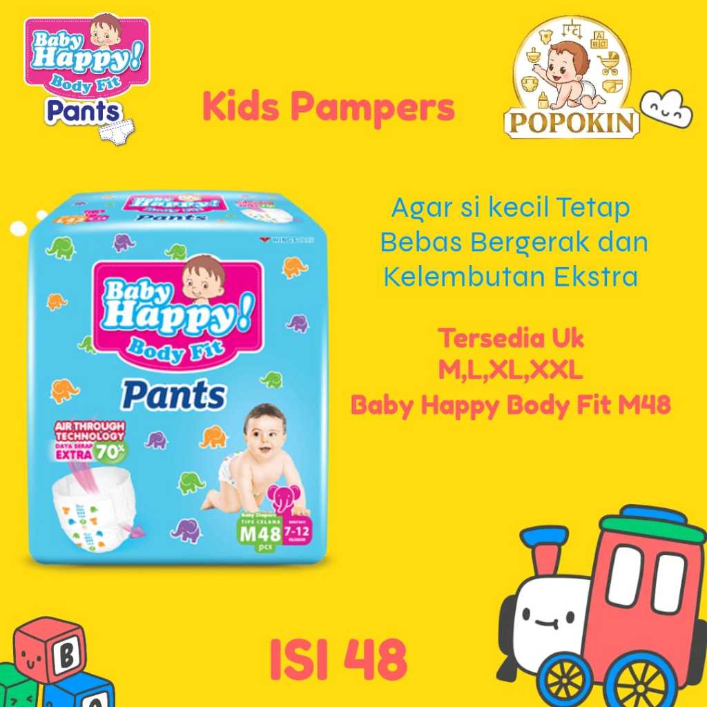 Promo Baby Happy M48, L42 & XL38 - Babyhappy M48 ISI 48