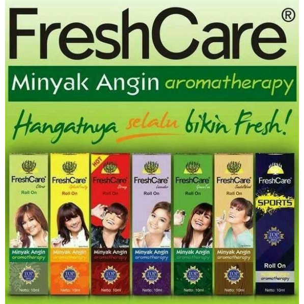 Jessen Freshcare Fresh Care Minyak Angin Aromatherapy - GROSIR (1 DUS / 1 BOX Isi 12)