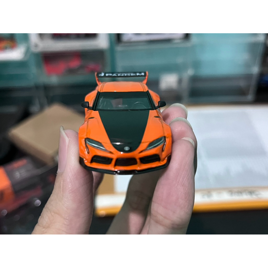 Mini GT GR Supra Pandem Orange Unsealed
