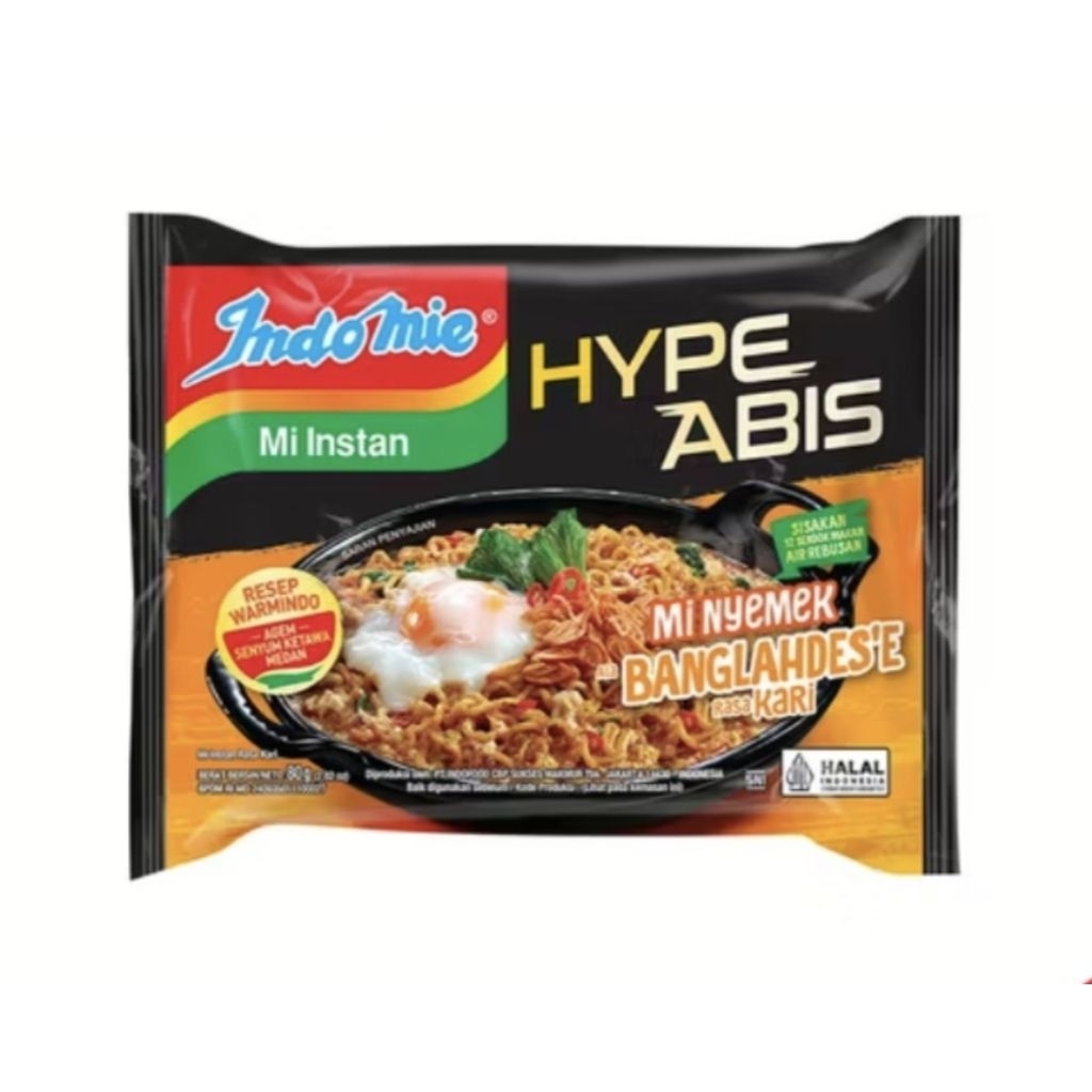 

Indomie Hype Abis Mi Nyemek Banglahdes'e Rasa Kari