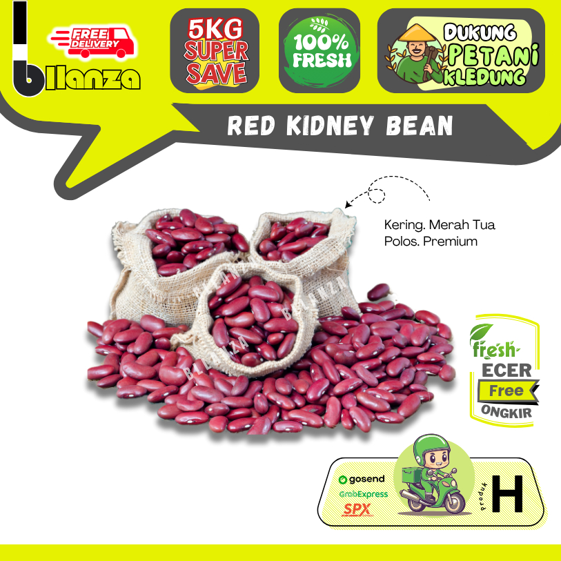 

Bllanzanow | Red Kidney Bean Premium — Sayur Gunung ECER (H)