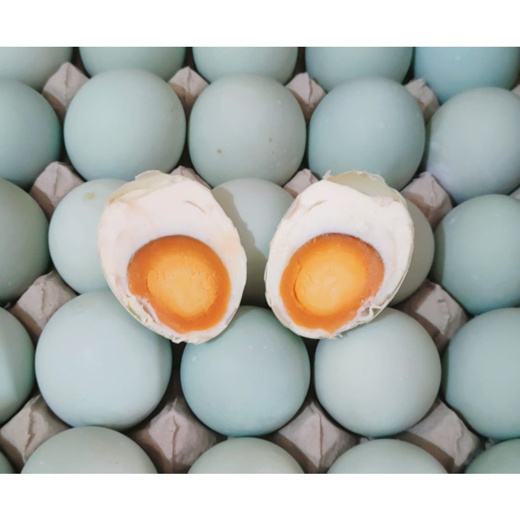 

Telur asin omega isi 4 pcs/ Telur bebek omega/ Telur asin masir