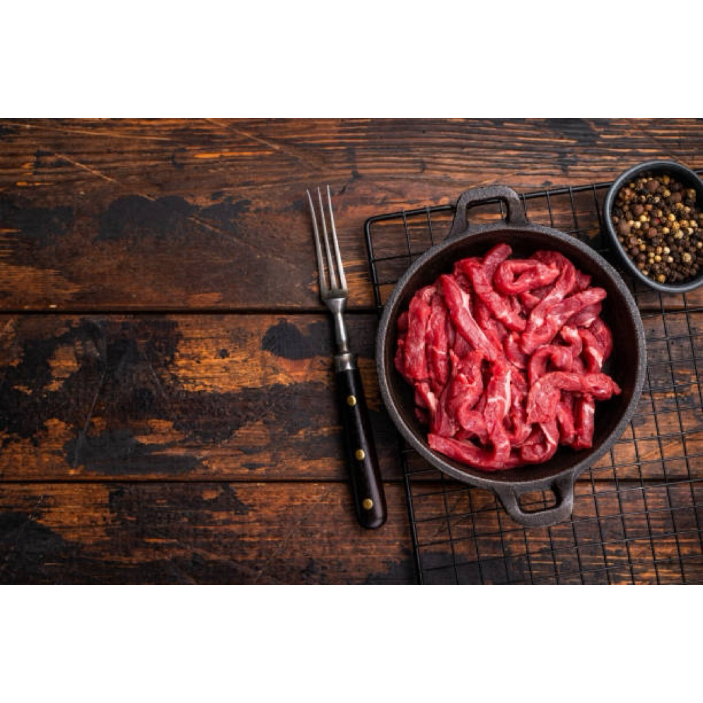 

[GRASS FED] Daging Sapi Knuckle Strip Stir Fry Australia 1 Kg