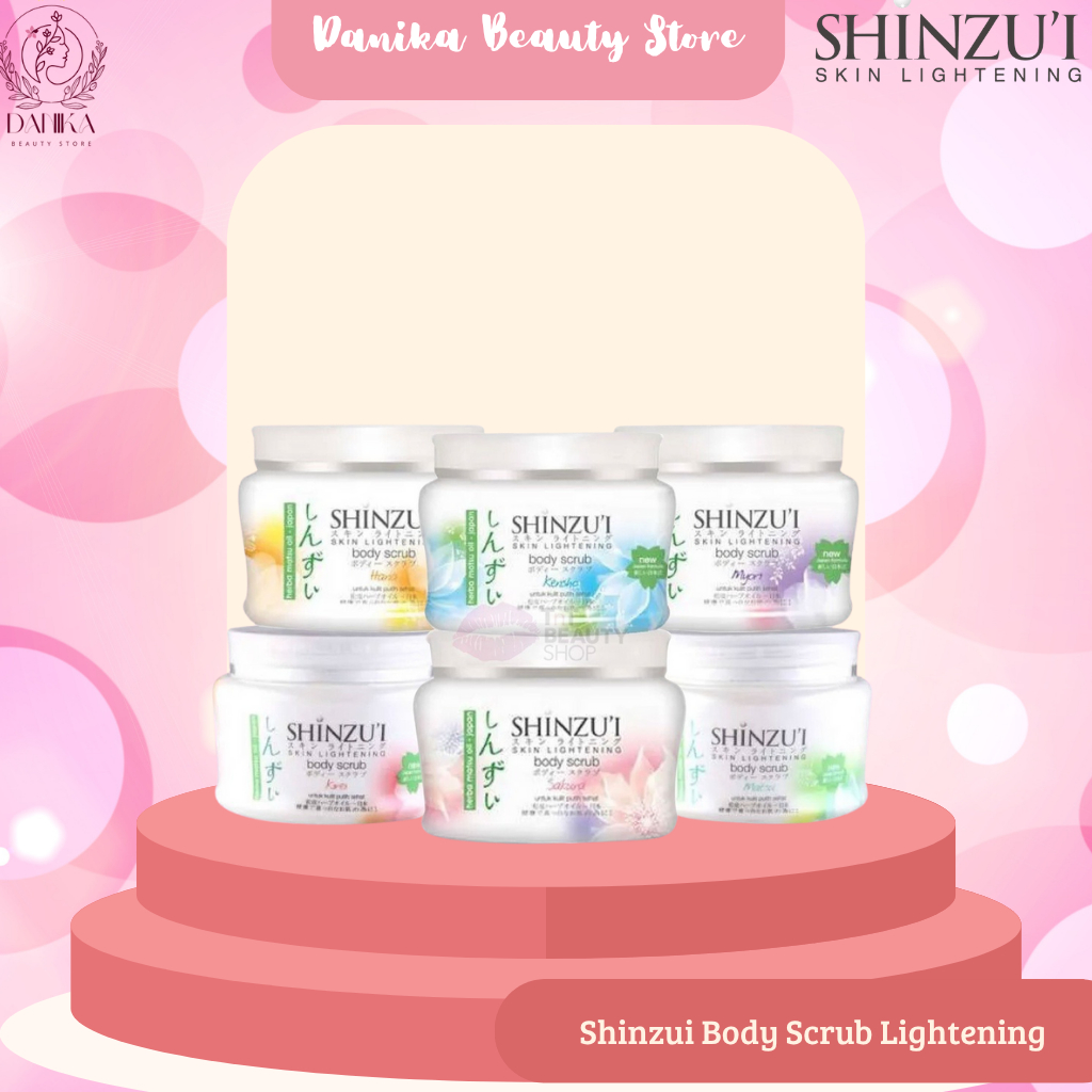 Danika - Shinzui Body Scrub Lightening/Shinzui Body Scrub 120gr/200gr/Body Scrub Shinzui