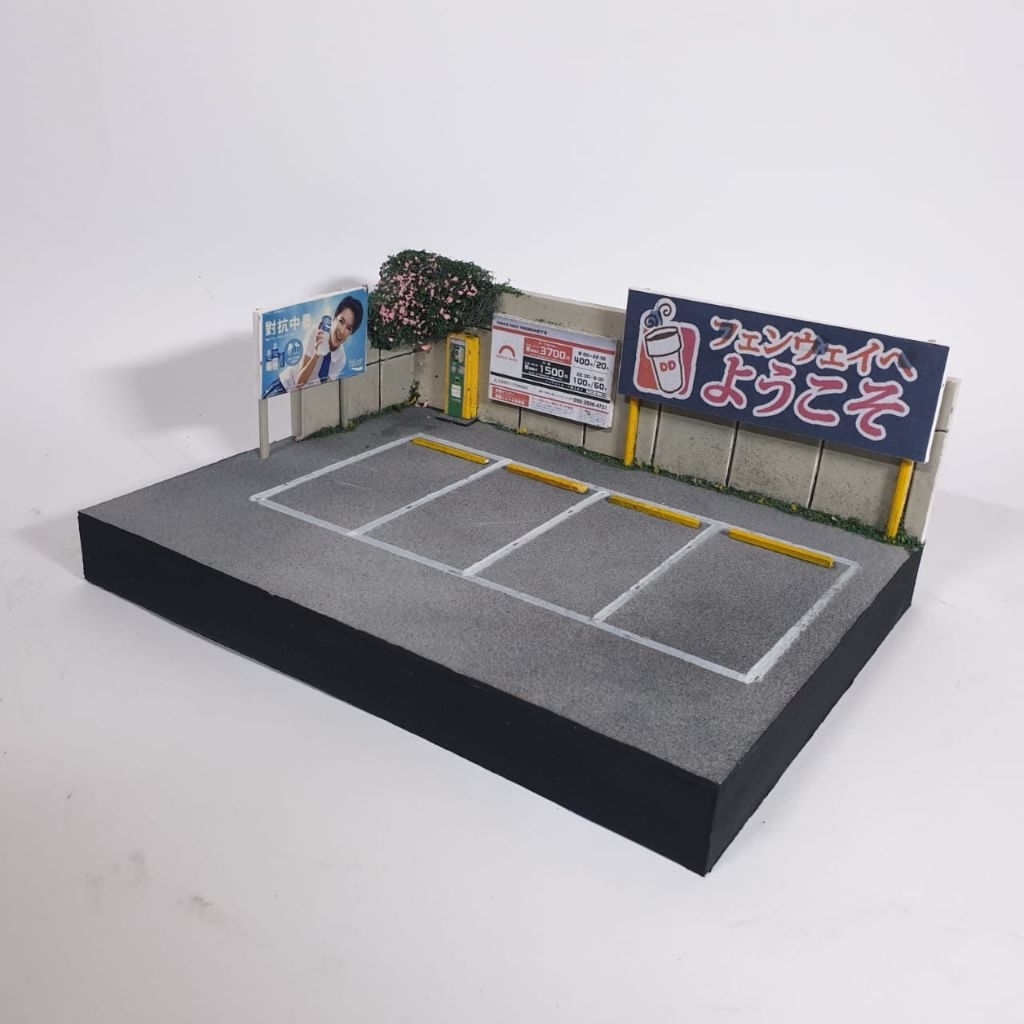 Diorama parkir jepang