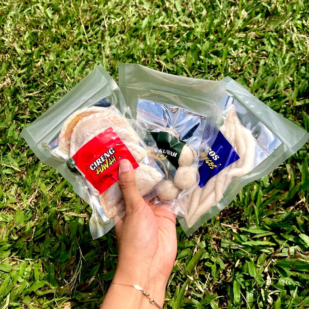 

Paket Bundling Cireng Cicos Cimol Kuah Keju Meleleh Lumer Seblak Daun Jeruk | MOOJAJAN.ID