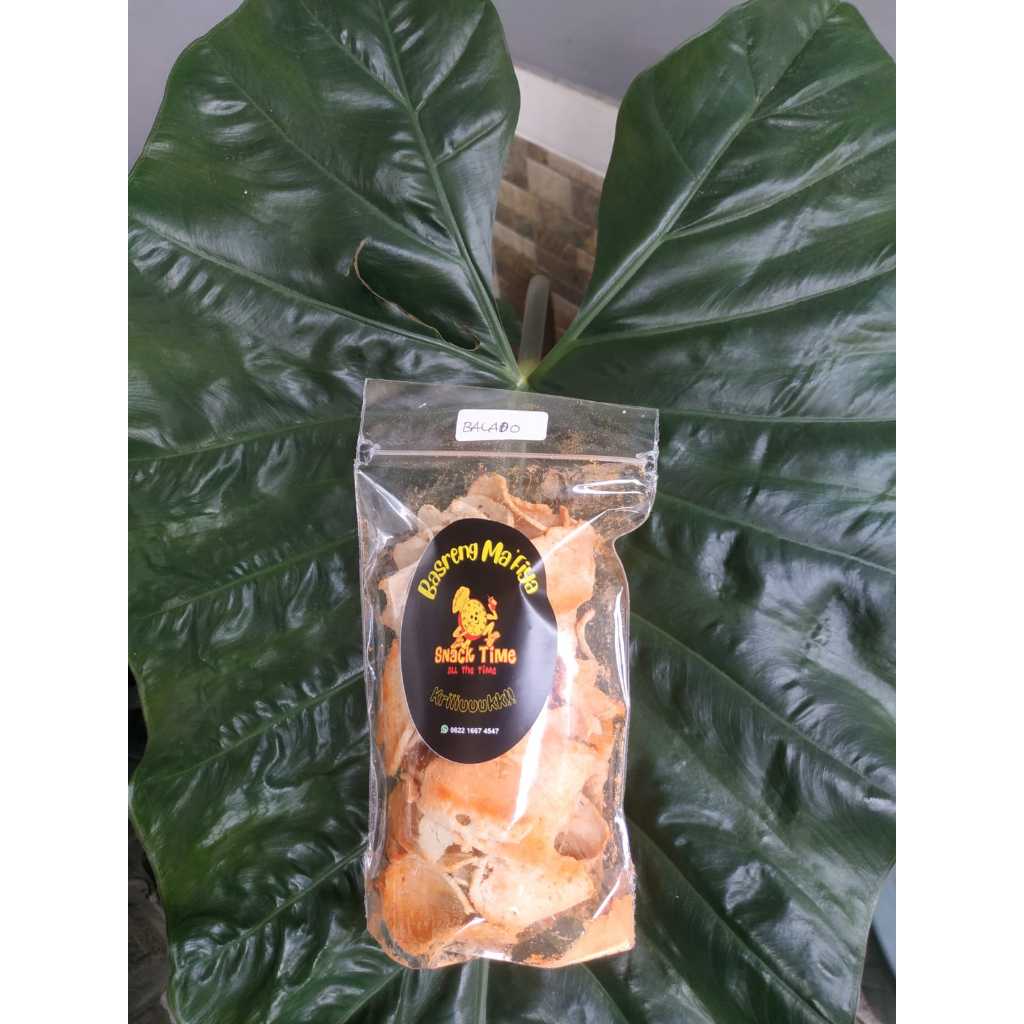 

cemilan khas bandung basreng mafiya 50gr