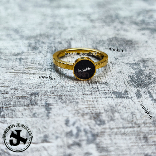 Cincin Luxuury Stanless Steel Black Ring/ Cincin Titanium/ Cincin Couple / Cincin Pacaran / Cincin S