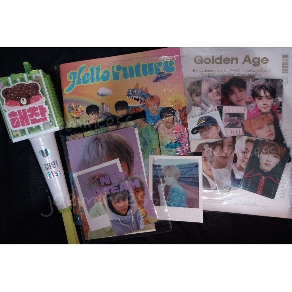 LIGHTSICK NCT VER 1 | ALBUM NCT DREAM HELLO FUTURE | ALBUM GOLDEN AGE COLECTING MARK VER | PHOTOPACK