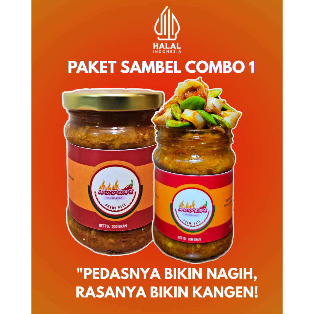 

Sampedas Paket Combo Hemat 1 ( 2 PCS - 2 Pack Cumi Pete )