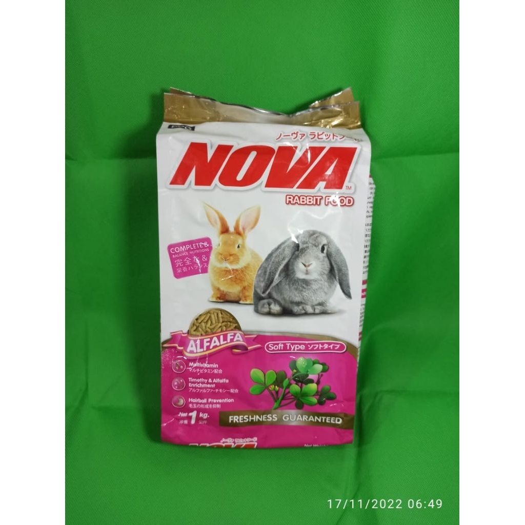 Pelet Nova Rabbit Nova Kelinci 1kg