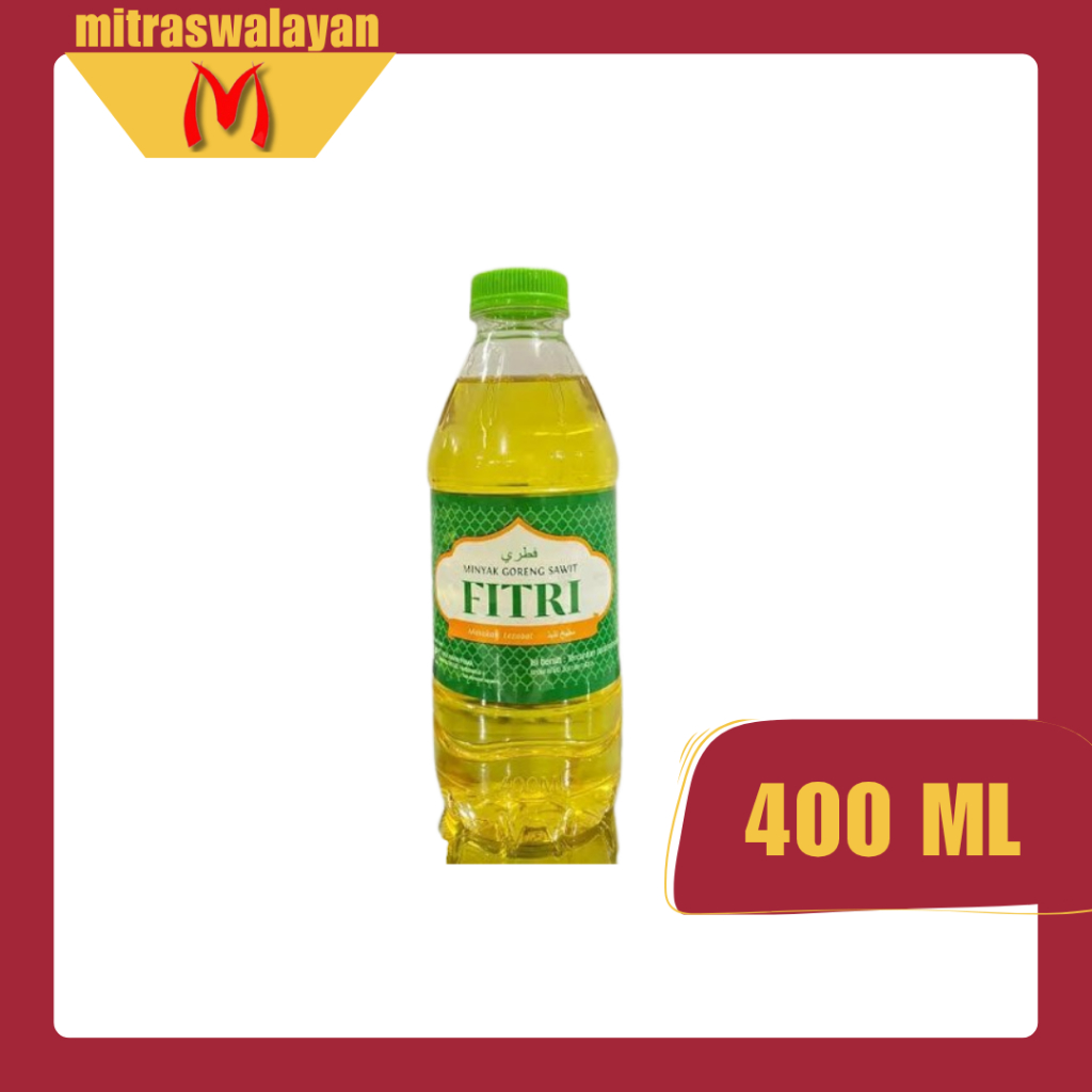 

Minyak Goreng Fitri Kemasan Botol 400 ml