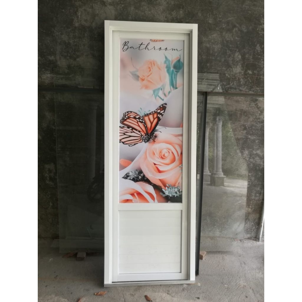 pintu kamar mandi premium.pintu kamar mandi aluminium