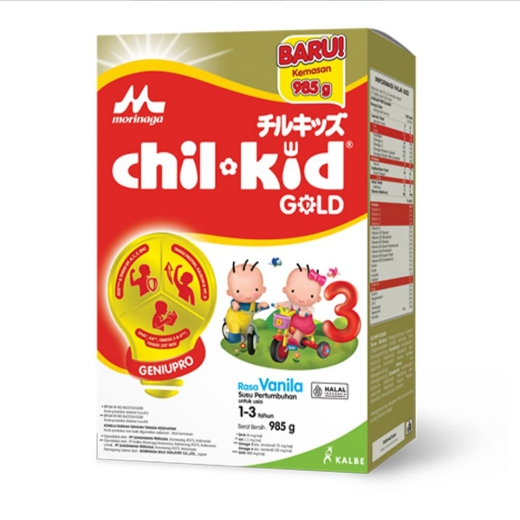 

Chil Kid 3 Gold Vanilla 1-3 Tahun 985gr