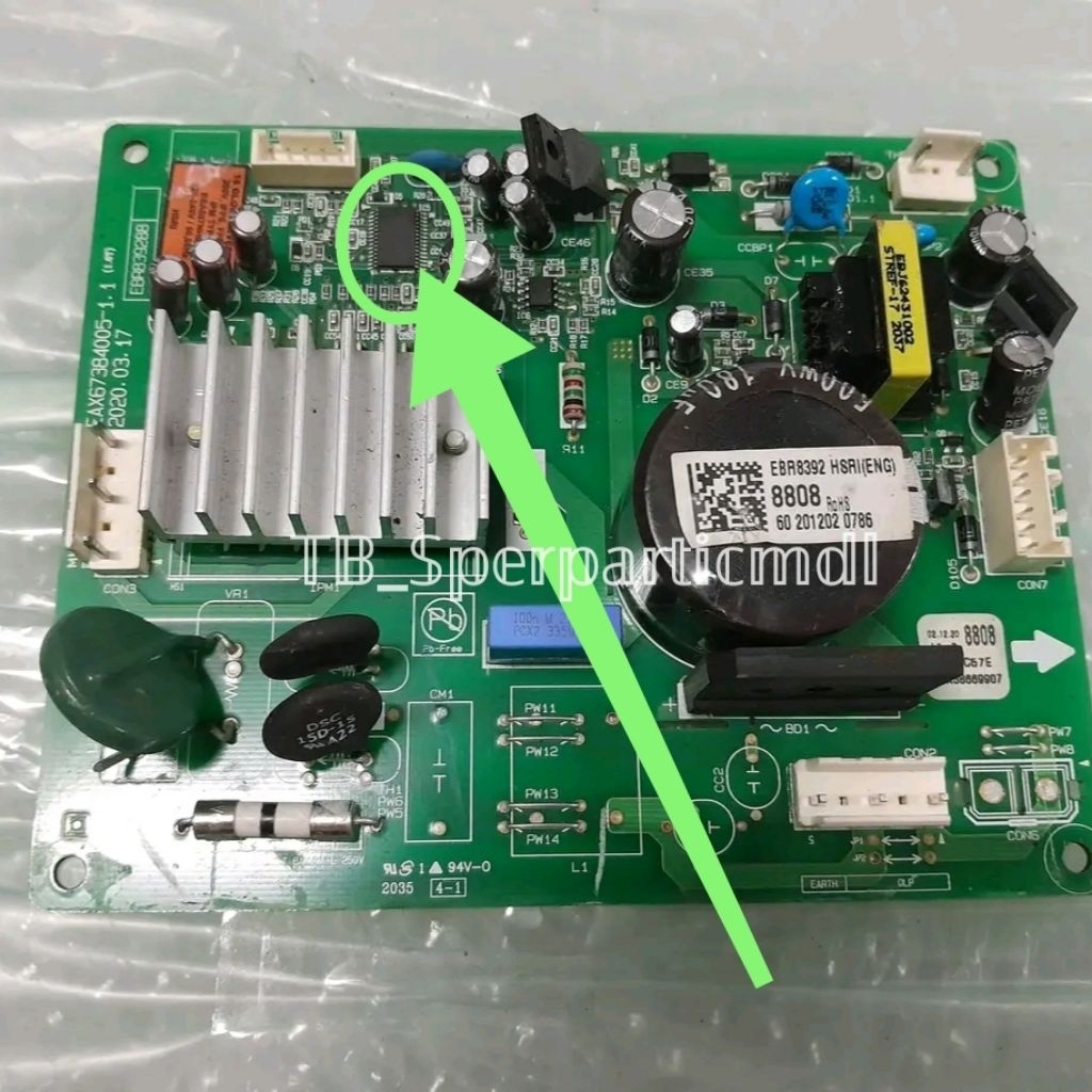 TMPM375FSDMG 8808 IC KULKAS LG INVERTER