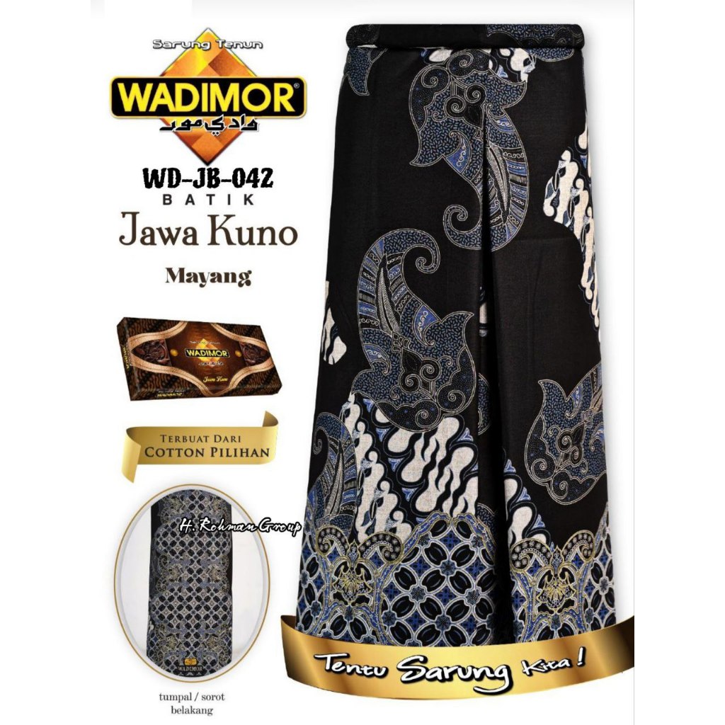 Sarung Batik Wadimor JB42 | Wadimor Primer Batik | Batik Motif Terbaru | Sarung Batik Wadimor