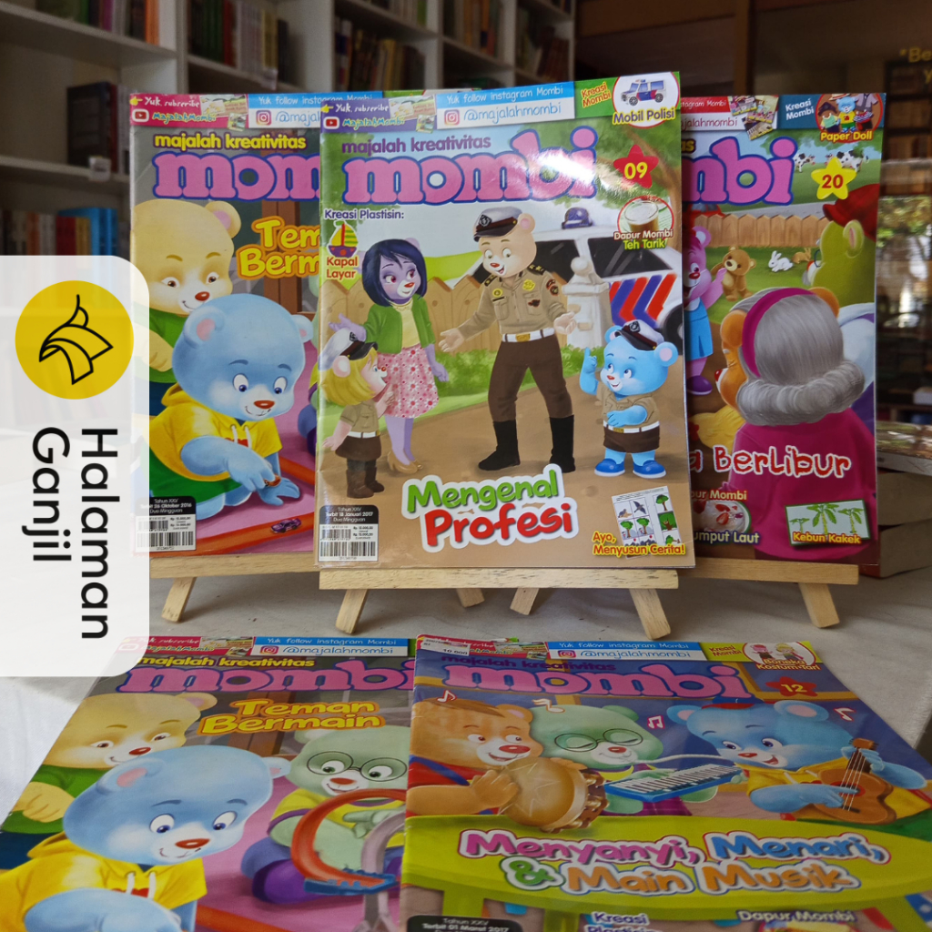 Majalah Kreatifitas Mombi Bekas