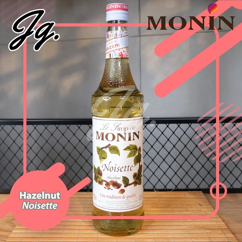 

SYRUP MONIN NOISETTE HAZELNUT 700 ml SIRUP HAZELNAT - MONIN SIRUP NOISETTE HAZELNUT 700 MILI