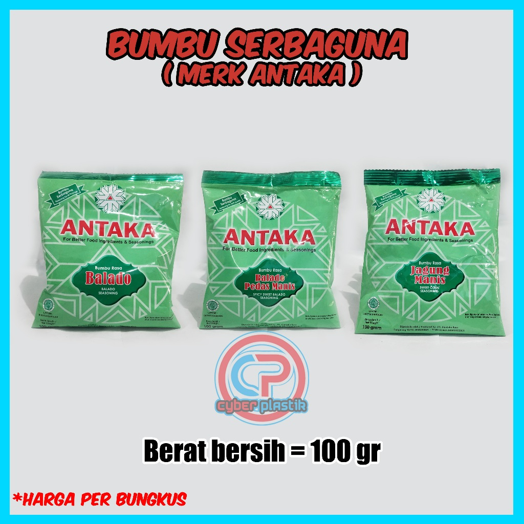 

Antaka Bumbu Tabur Serbaguna 100 gr