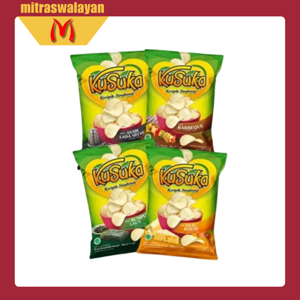

KUSUKA Keripik Singkong Kemasan 60 gr