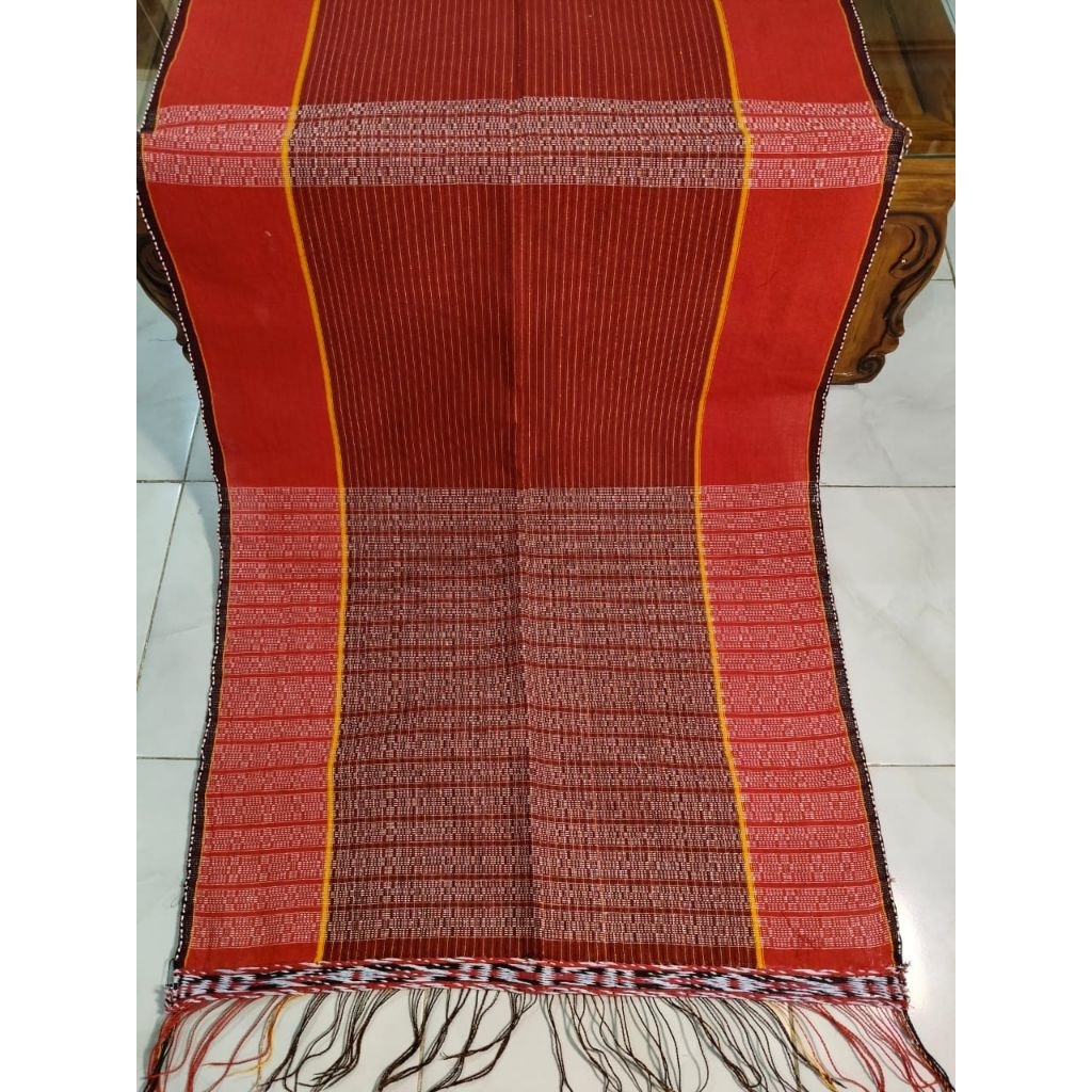 Ulos ragi hotang pakaian adat pria Batak toba