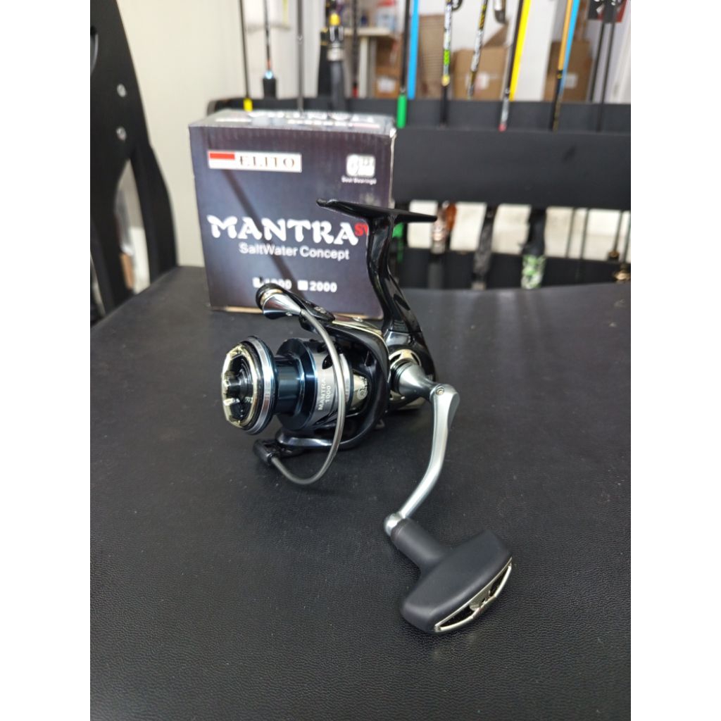 Reel Elito Mantra SW 1000 2000 6000 ril pancing spinning casting