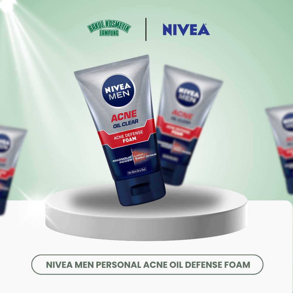 Nivea Men Sabun Pencuci Muka Pria - Acne Oil Clear