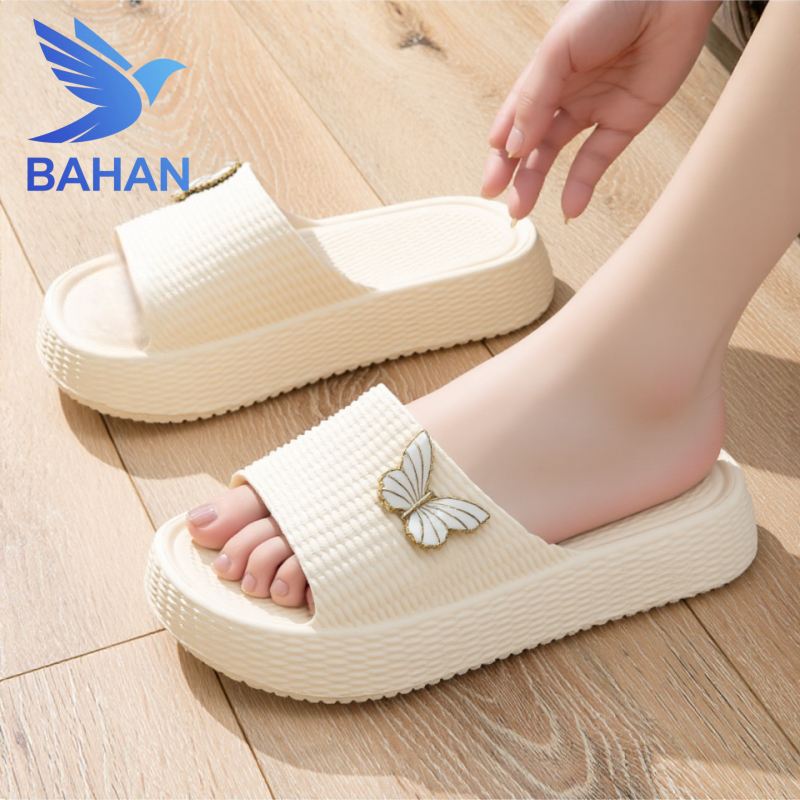 BAHAN |Sandal Wanita Kekinian EVA Sandal Wanita Korean Style Sandal Karet Wanita Sandal Selop Wanita