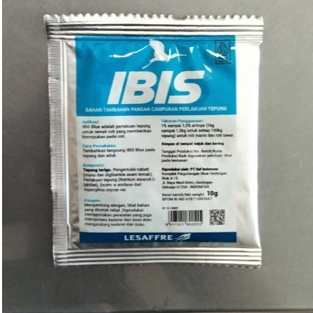 

IBIS BLUE KEMASAN SACHET 10 GRAM