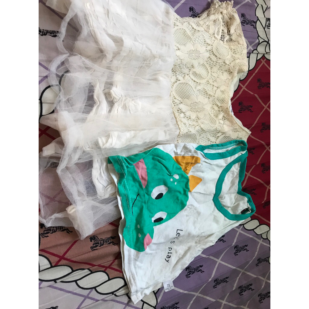 (PL) Gaun bayi perempuan 0-6 bulan