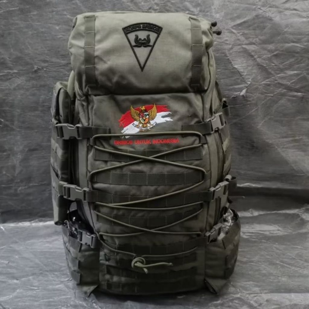 Tas Ransel Jforce BKO Brimob hijau jatah Brimob Polri/ Ransel outdoor
