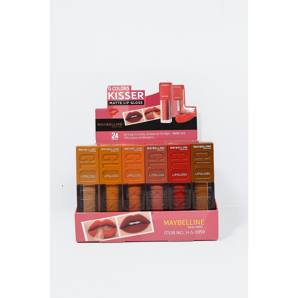 ( PER BOX ) LIPCREAM KB  SUPER STAY MATTE INK COFFEE EDITION