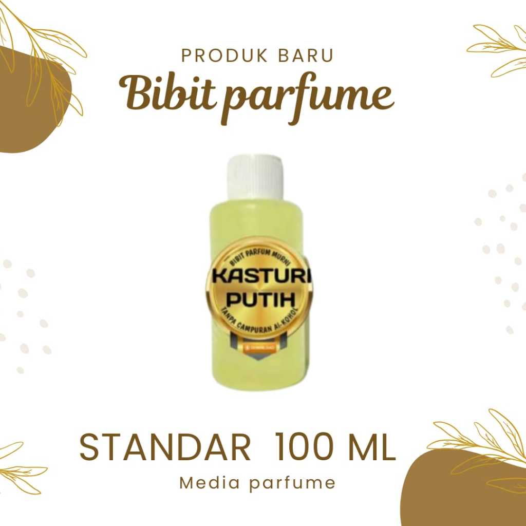bibit parfum kasturi putih 100ml
