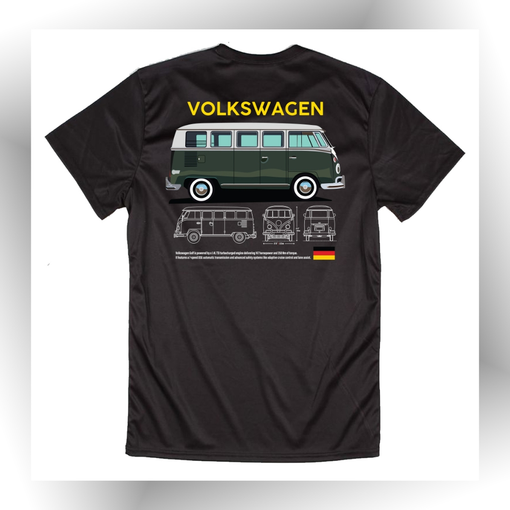 kaos mobil vw combi kaos pria distro cod