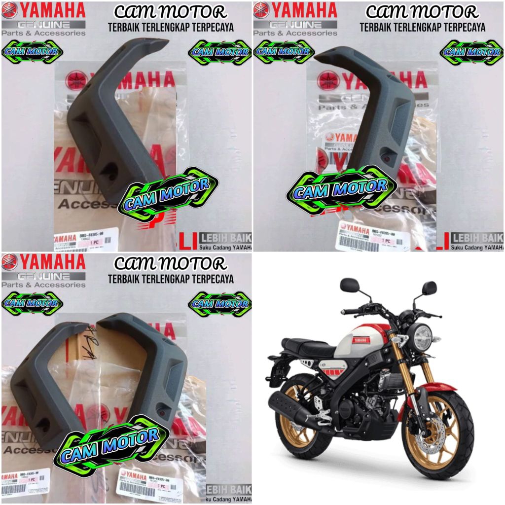 COVER, UNDER COVER SAMPING TUTUP MESIN BAWAH XSR 155 KANAN KIRI ORIGINAL YGP